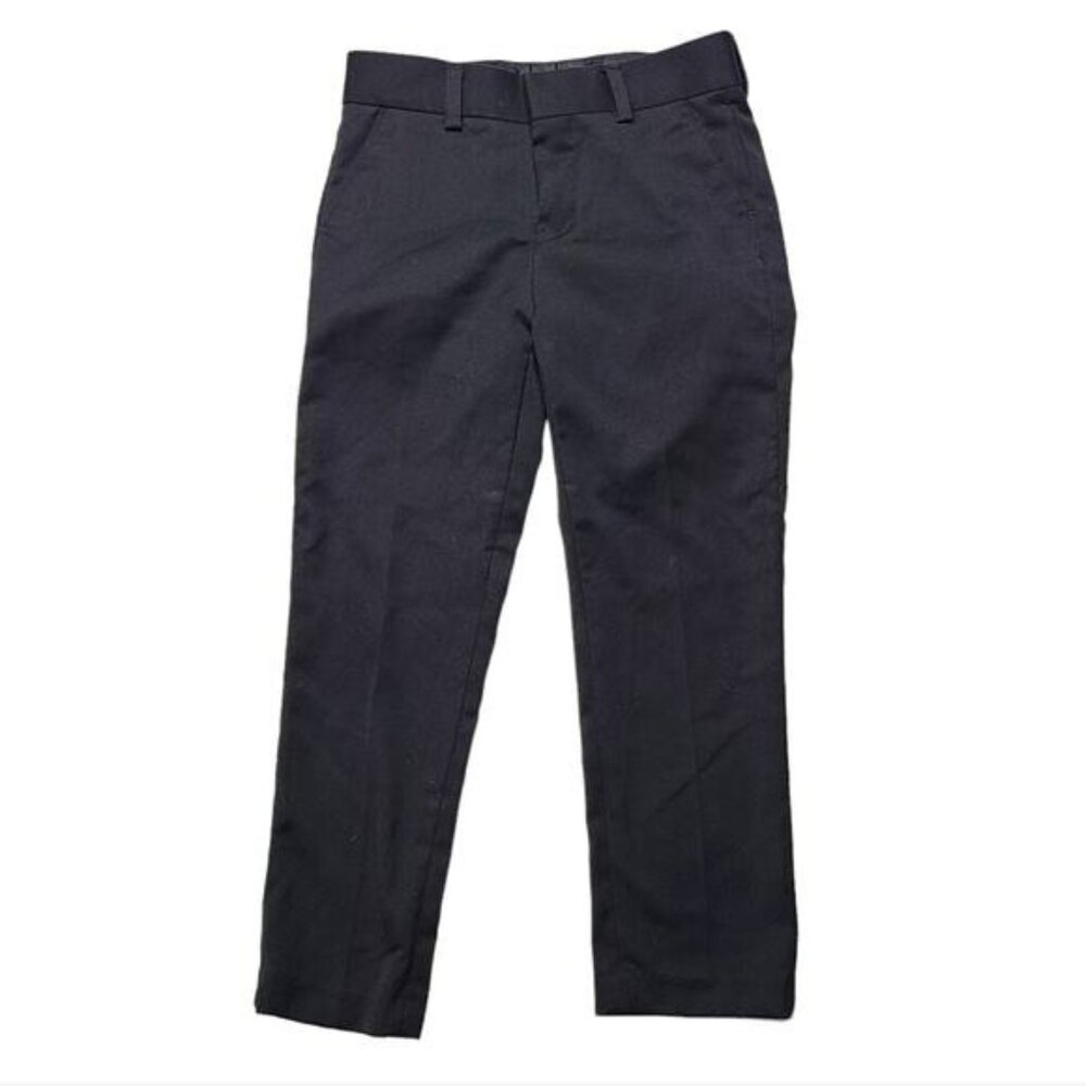 Alberto Danelli boy's tapered leg black dress pants size 5 22/19